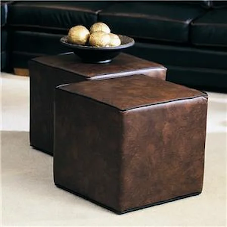 Rectangular Ottoman with No Feet